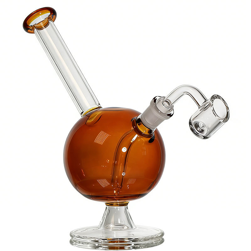 7.5 inch Amber Color Bowl Dab Rig