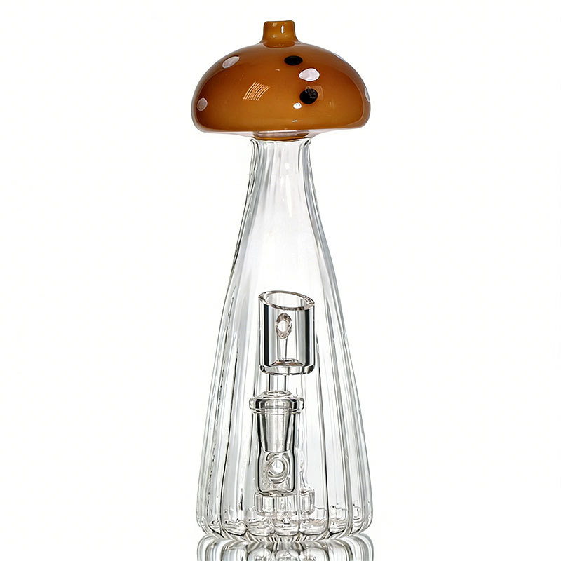 8.5 inch Mushroom Dab Rig with 14 mm Quartz Banger