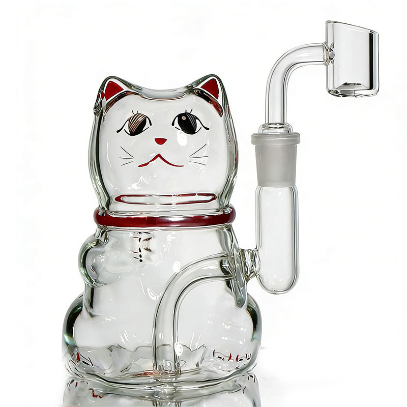 5 inch Mini Cat Oil Rig with 14 mm Quartz Banger