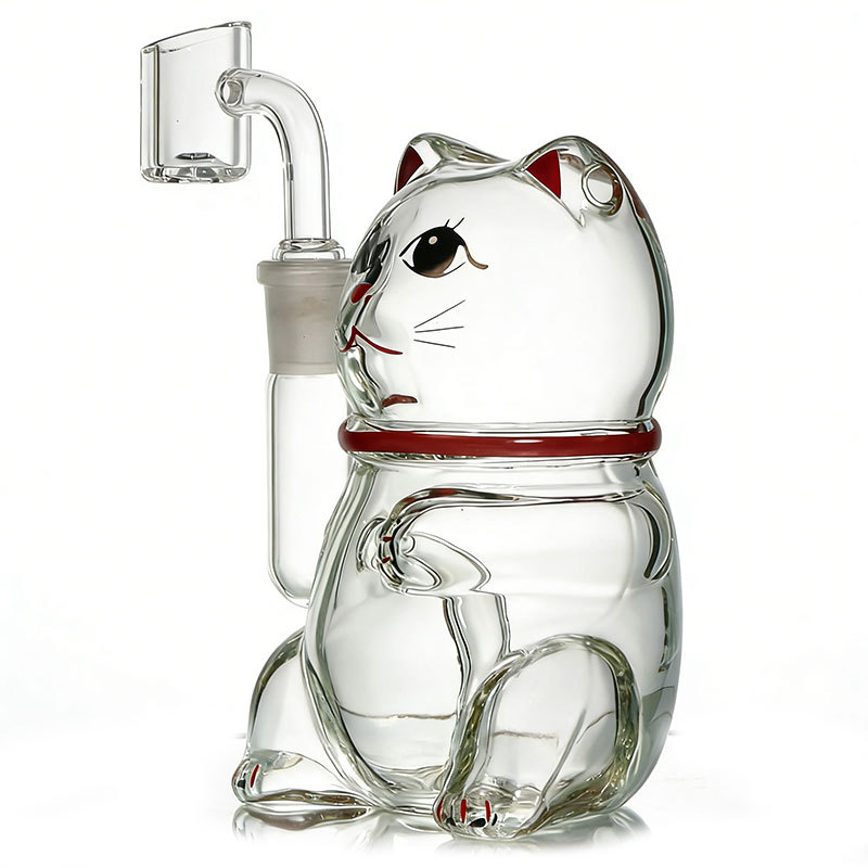 5 inch Mini Cat Oil Rig with 14 mm Quartz Banger