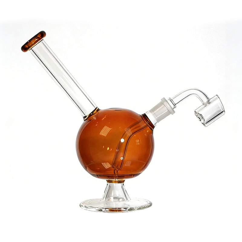 7.5 inch Amber Color Bowl Dab Rig