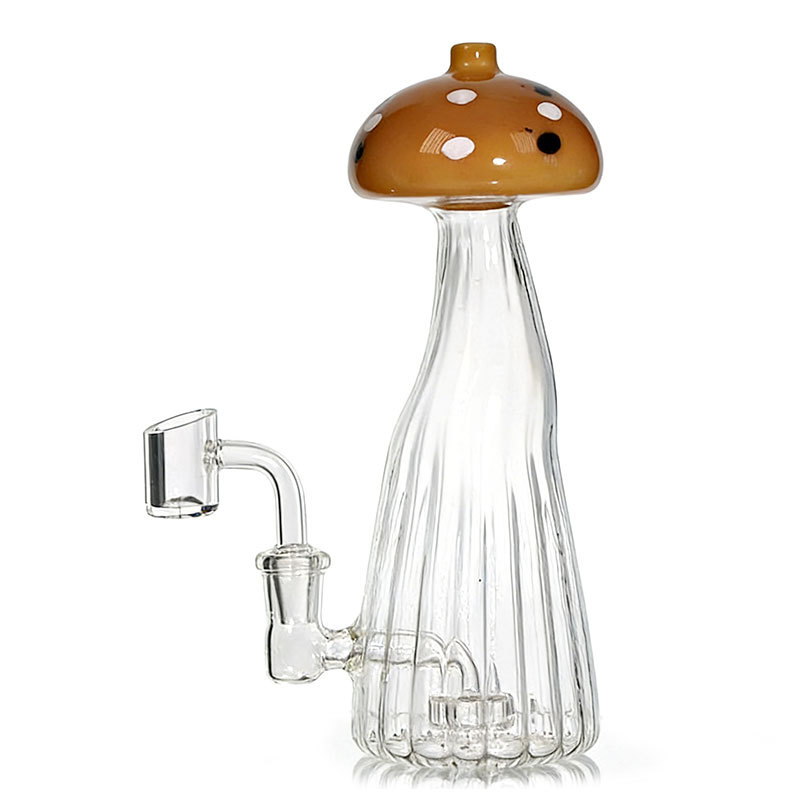 8.5 inch Mushroom Dab Rig with 14 mm Quartz Banger