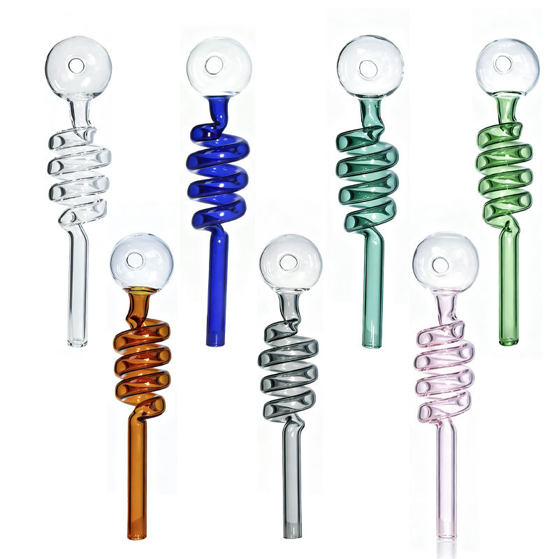 2 Pcs Pack  Twist Oil Burner Random Color Package