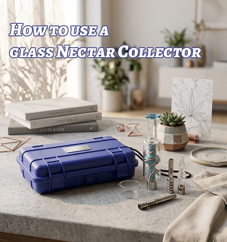 How to use a glass Nectar Collector