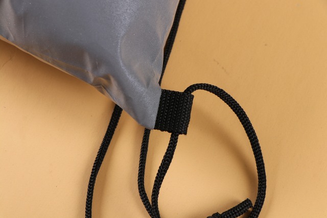 Blank Polyester Drawstring Bag - Marathon Sports Promotional Bag with Custom Logo, 210D Simple Backpack