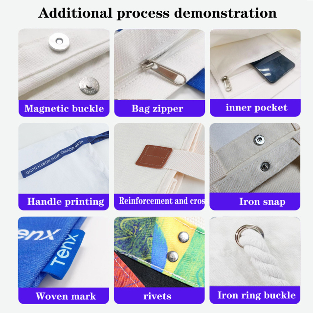 Professionally Customize Canvas Bags Source factory, multiple styles customization