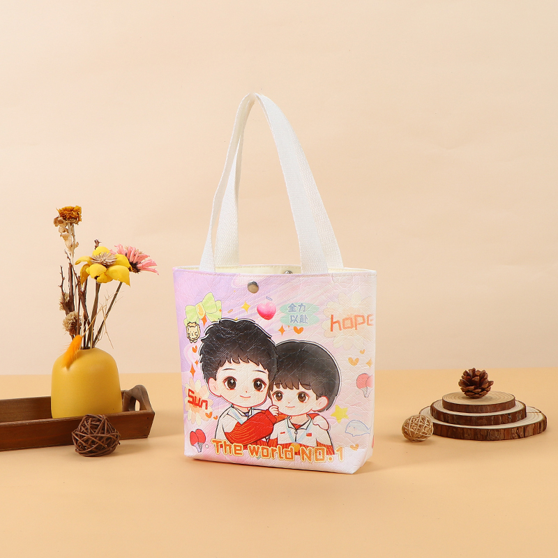 Custom Logo Printed Dupont Paper Bags - Blank, Large-Capacity Cultural and Creative Gift Bags, Washable, Crinkled Retro Kraft Paper Bags,Custom Kraft Paper Bags - Durable Dupont Wholesale Bags