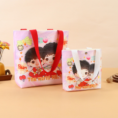 Custom Logo Printed Dupont Paper Bags - Blank, Large-Capacity Cultural and Creative Gift Bags, Washable, Crinkled Retro Kraft Paper Bags