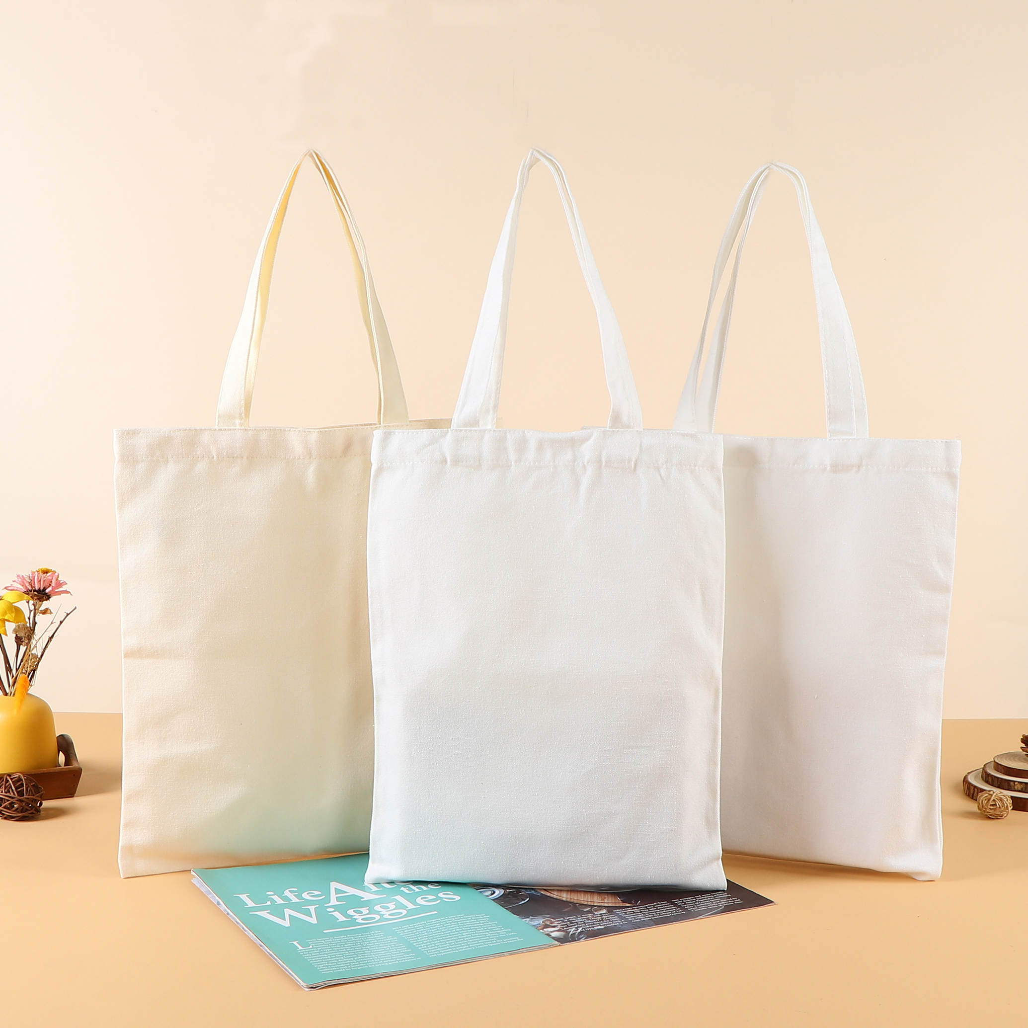 Professionally Customize Canvas Bags Source factory, multiple styles customization