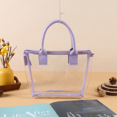 Wholesale Large-Capacity Waterproof PVC Storage Bags - Transparent Tote, Makeup Bag, Toiletry Bag & Travel Organizer