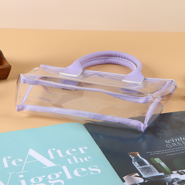 Wholesale Large-Capacity Waterproof PVC Storage Bags - Transparent Tote, Makeup Bag, Toiletry Bag & Travel Organizer