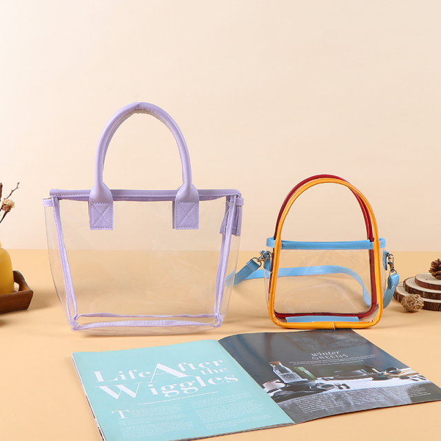 Wholesale Large-Capacity Waterproof PVC Storage Bags - Transparent Tote, Makeup Bag, Toiletry Bag & Travel Organizer