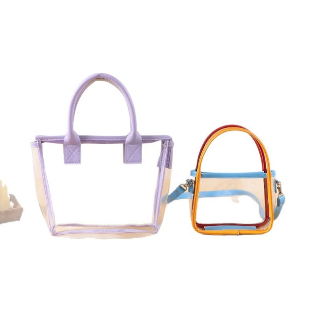 Wholesale Large-Capacity Waterproof PVC Storage Bags - Transparent Tote, Makeup Bag, Toiletry Bag & Travel Organizer