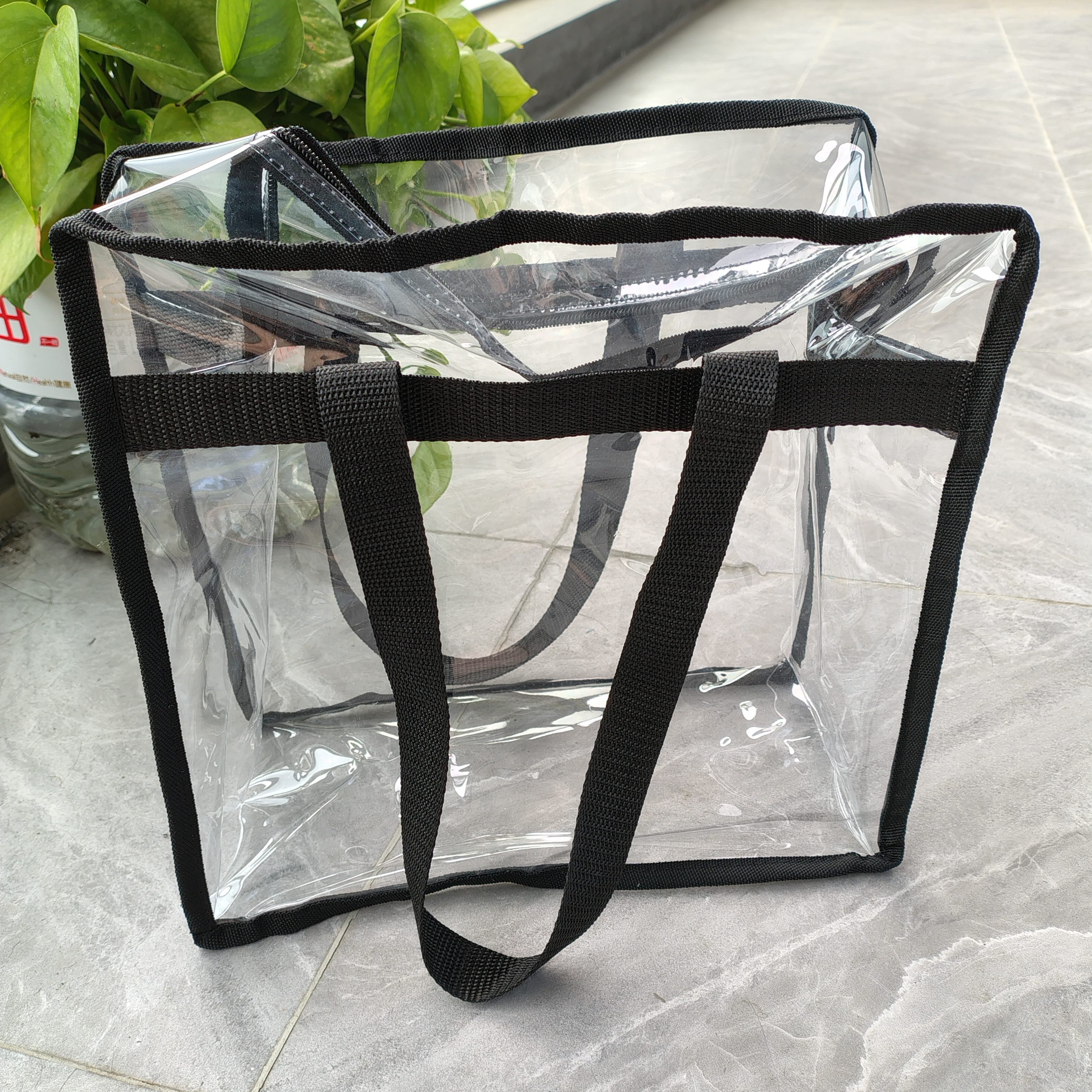 PVC Zipper Bags / Backpacks / Makeup Bags / Toiletry Bags,PVC Clear Zipper Bags – Custom Toiletry Bags