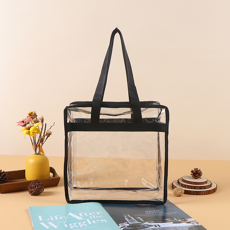 PVC Zipper Bags / Backpacks / Makeup Bags / Toiletry Bags,PVC Clear Zipper Bags – Custom Toiletry Bags