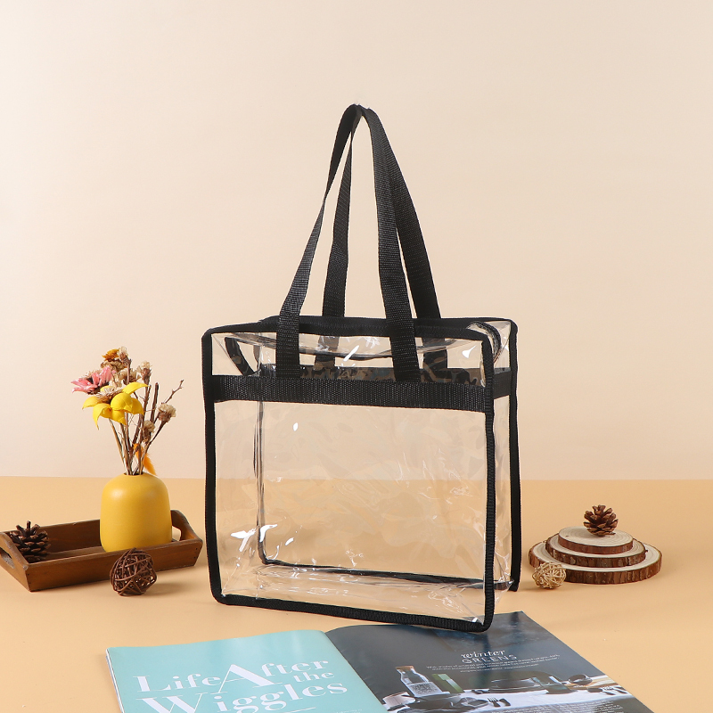 PVC Zipper Bags / Backpacks / Makeup Bags / Toiletry Bags,PVC Clear Zipper Bags – Custom Toiletry Bags