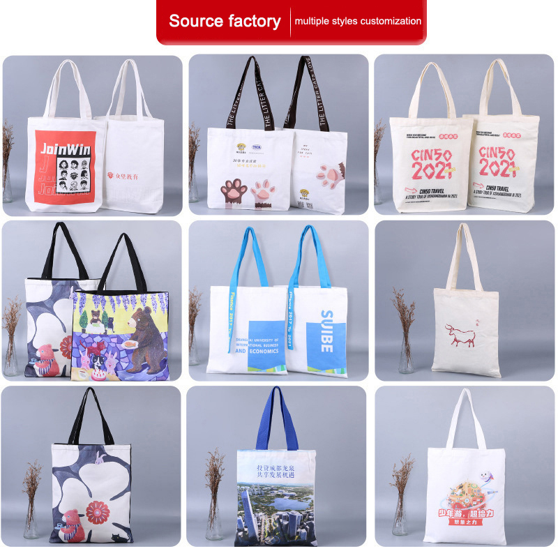 Professionally Customize Canvas Bags Source factory, multiple styles customization