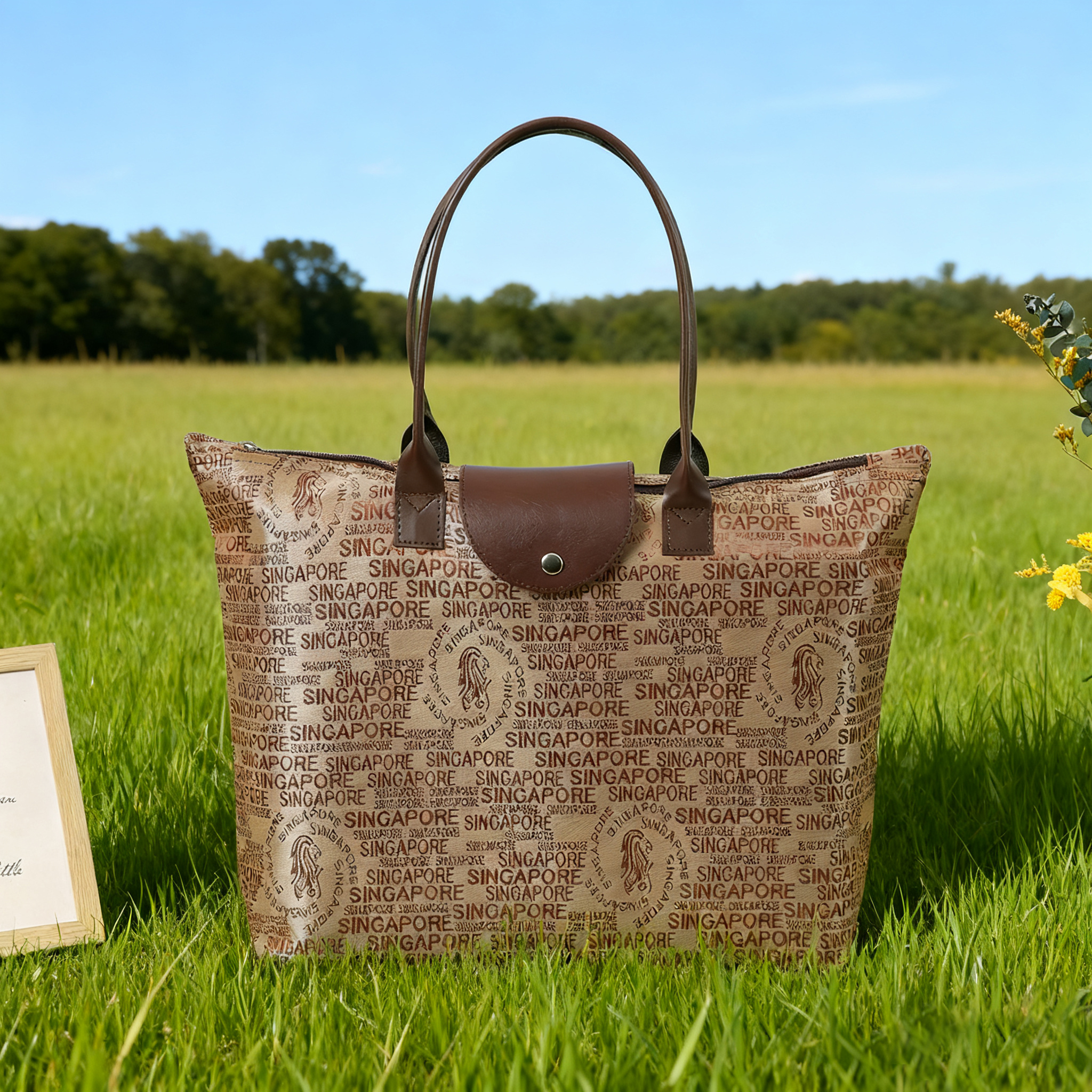Oxford Cloth Tote Bag,Durable Oxford Cloth Tote - Custom shopping tote bags