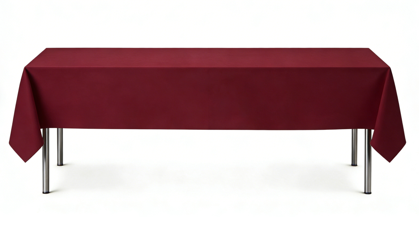Table top 90"x132"