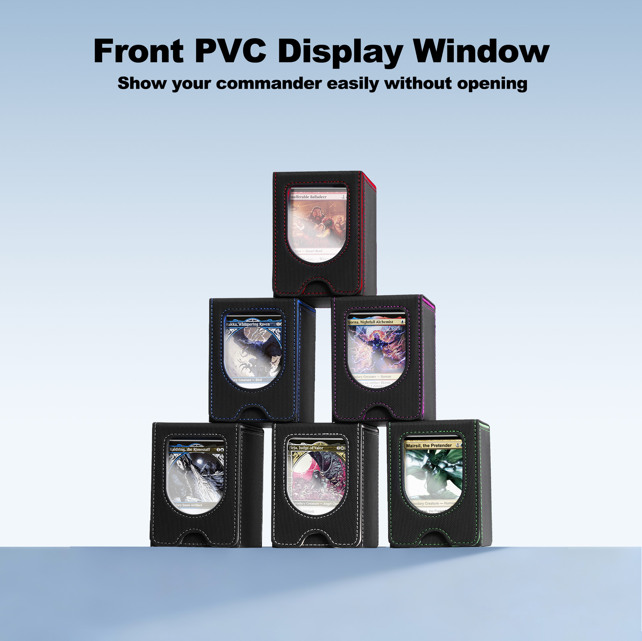 KH-S-08 Commander Window Design Vertical single deck box
