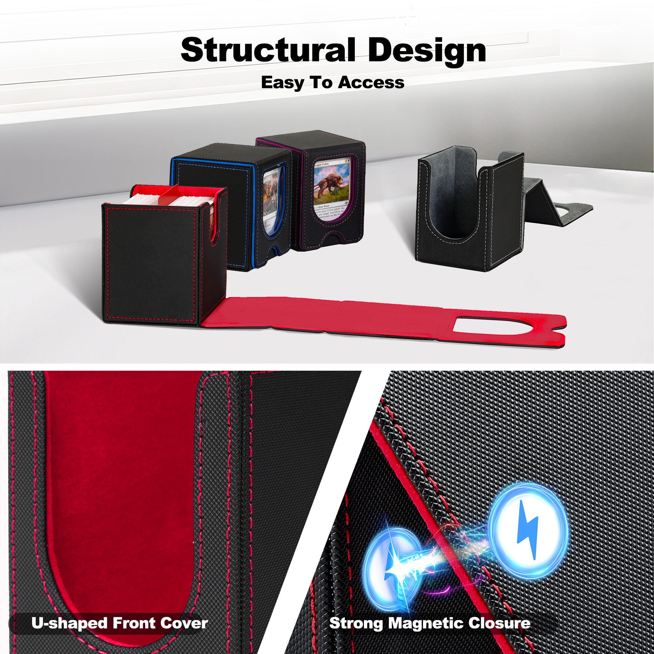 KH-S-08 Commander Window Design Vertical single deck box