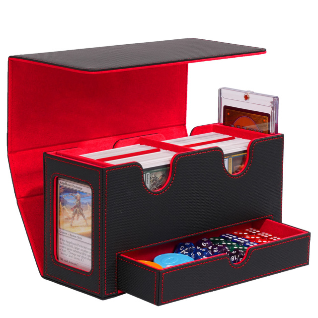 KH-D-02 Double load Commander Deck Box with Dice Tray