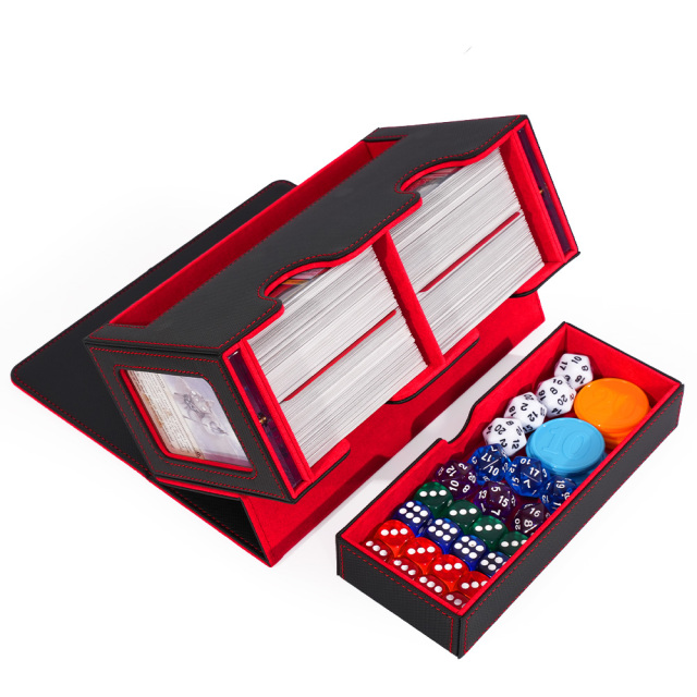 KH-D-02 Double load Commander Deck Box with Dice Tray
