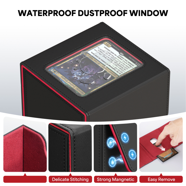 KH-S-09 Commander Window Design Horizontal Single Deck Box