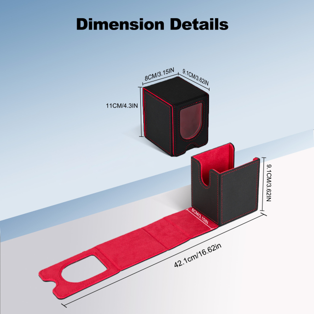 KH-S-08 Commander Window Design Vertical single deck box