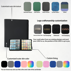 KC-20G1280-01 JUZI 1280 Pocket 4*5 Standard Card Binder