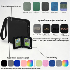 KC-1G40-Z02 JUZI 40 Pocket 1*1 Standard Card Binder
