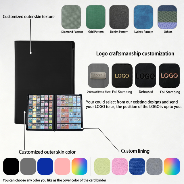 KC-36G3600-01 JUZI 3600 Pocket 6*6 Standard Card Binder