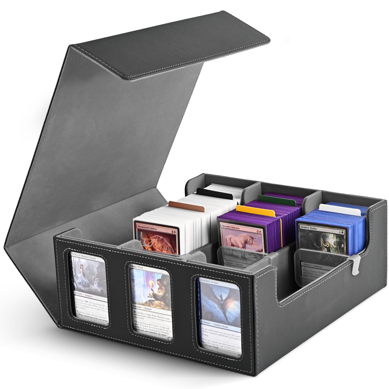KH-L-02 JUZI 1800 Large Capacity Side Load Commander Card Storage Box