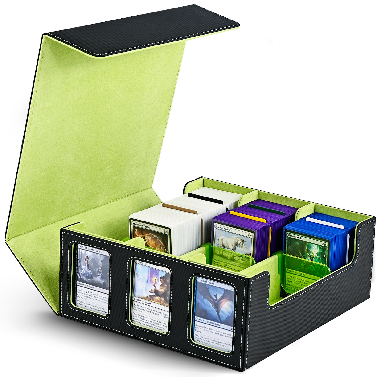 KH-L-02 JUZI 1800 Large Capacity Side Load Commander Card Storage Box