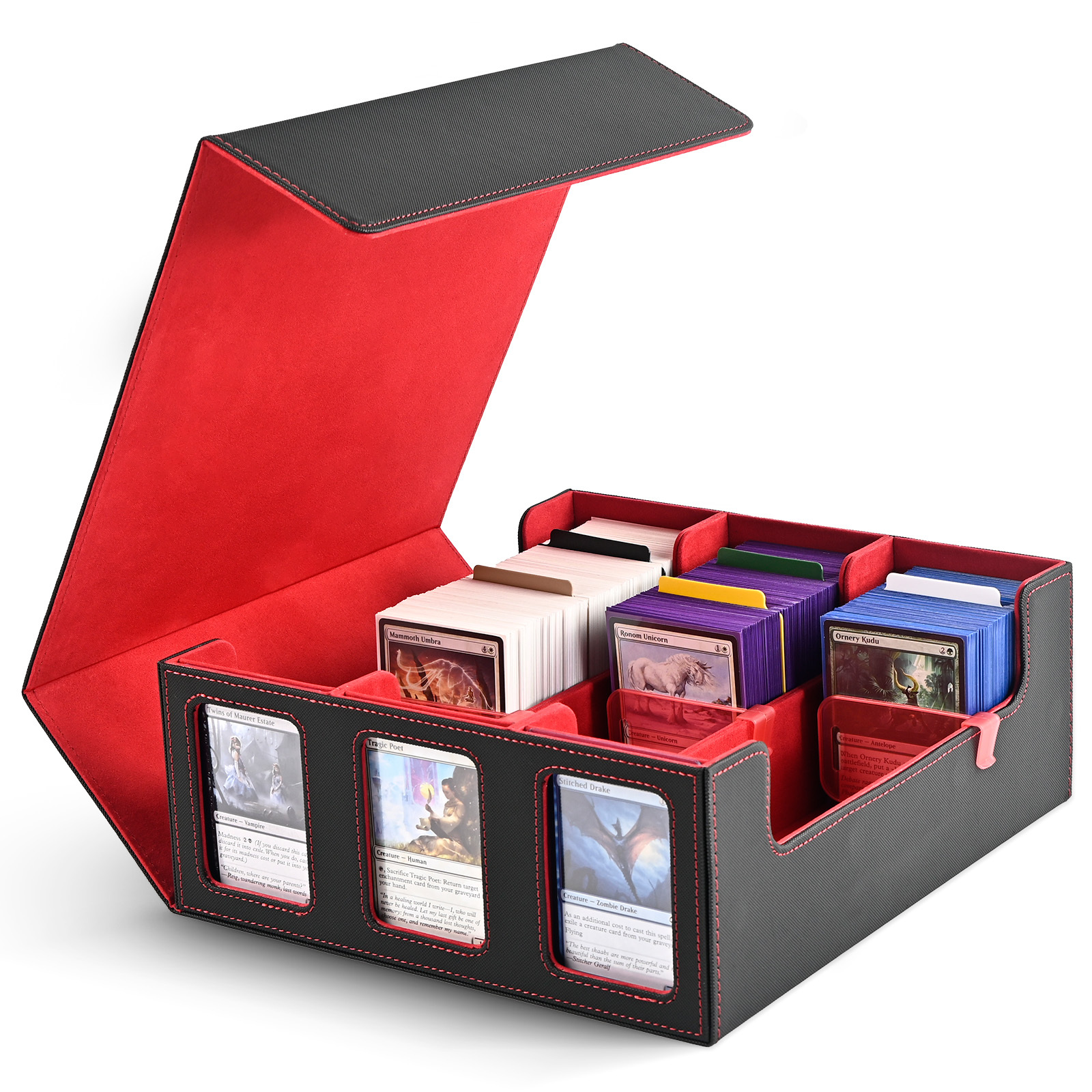 KH-L-02 JUZI 1800 Large Capacity Side Load Commander Card Storage Box