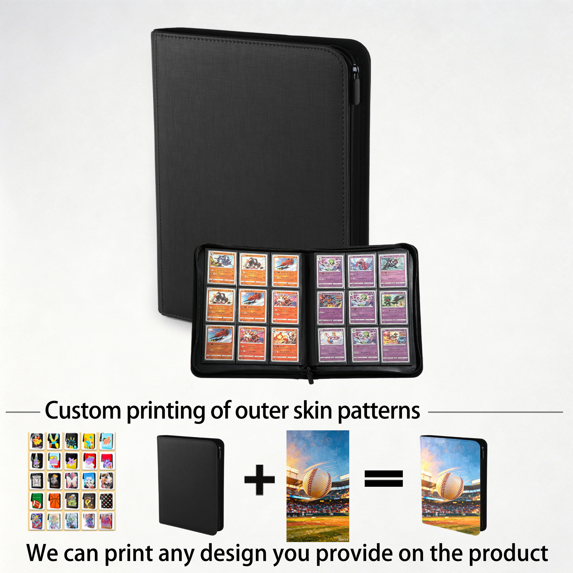 KC-9G360-01 JUZI 360 Pocket 3x3 Standard Card Binder