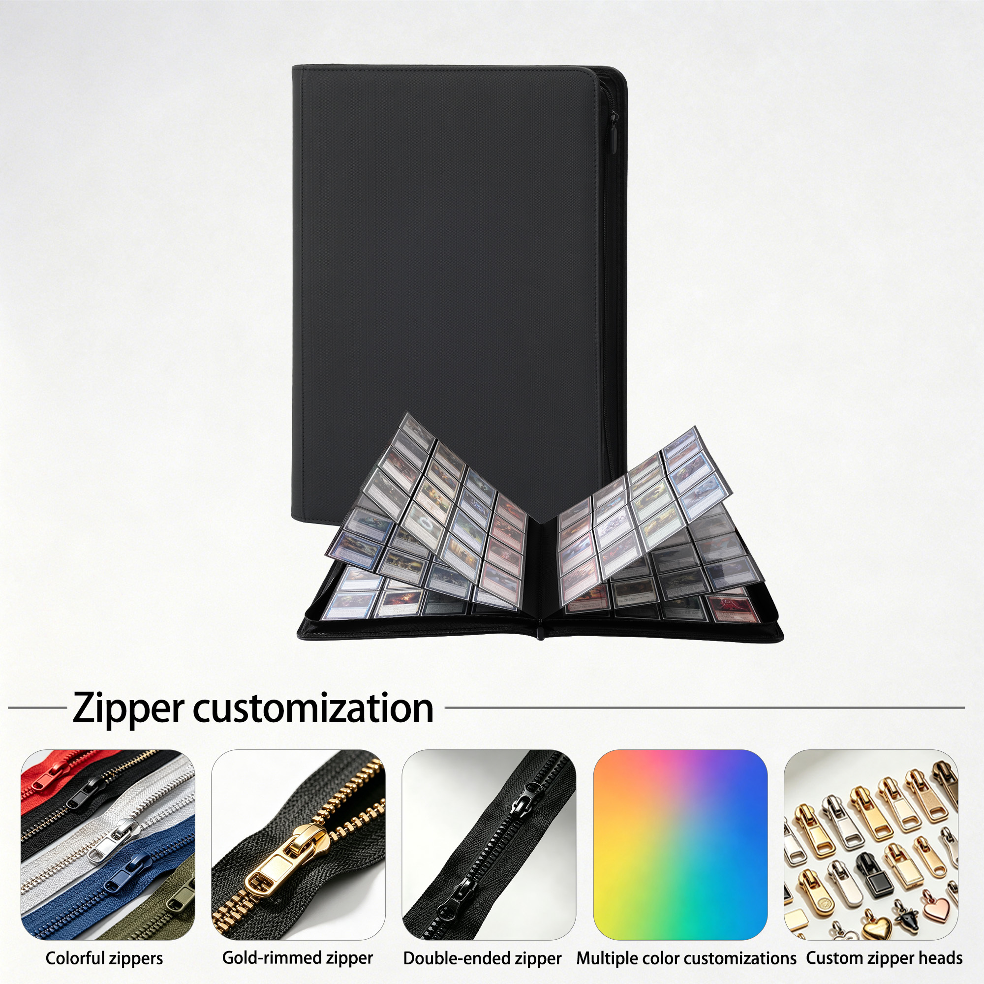 KC-16G1024-01 JUZI 1024 Pocket 4*4 Standard Card Binder