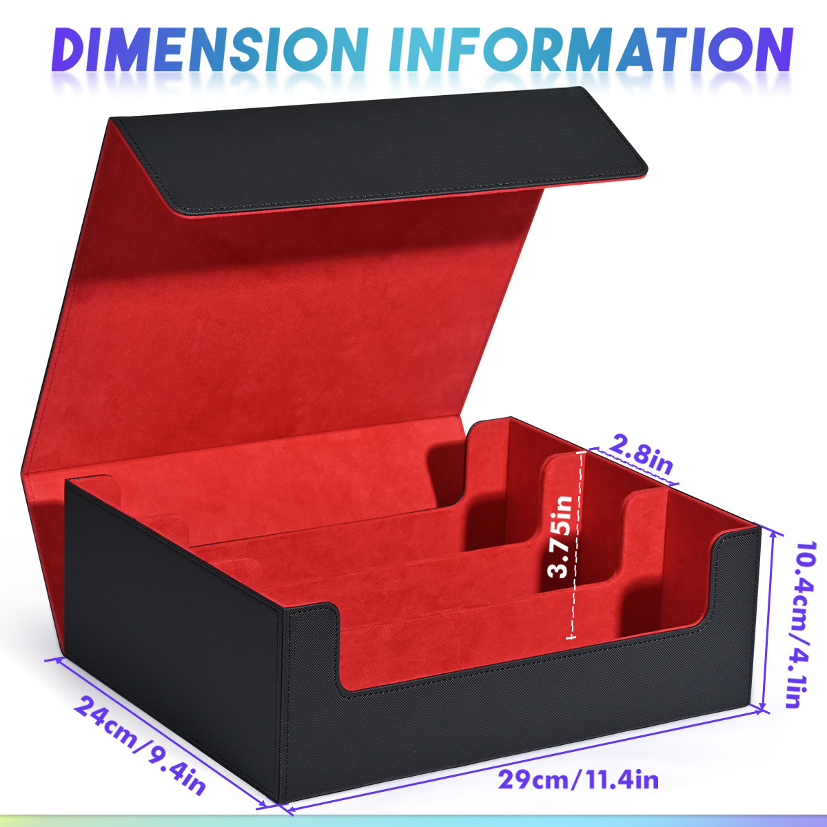 KH-L-01 JUZI 1800 Large Capacity Card Storage Box
