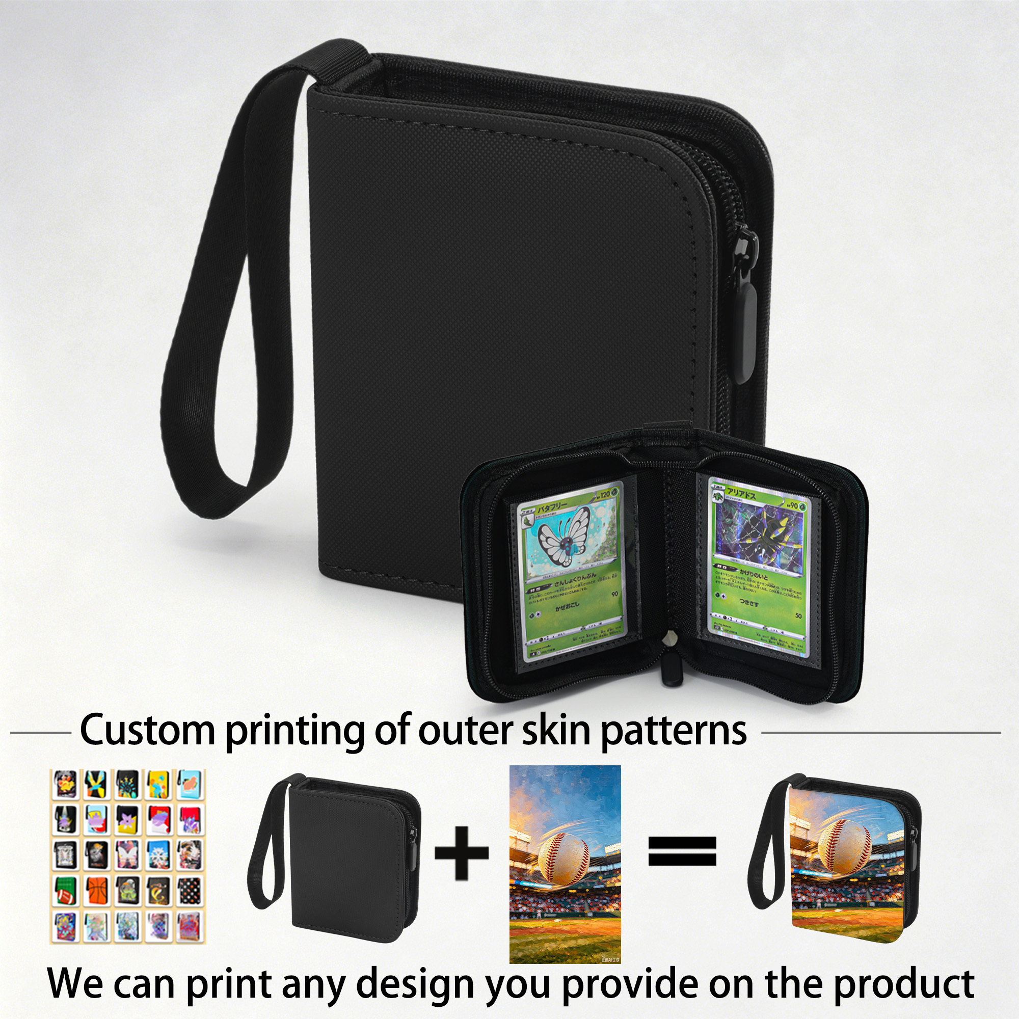 KC-1G40-Z02 JUZI 40 Pocket 1*1 Standard Card Binder