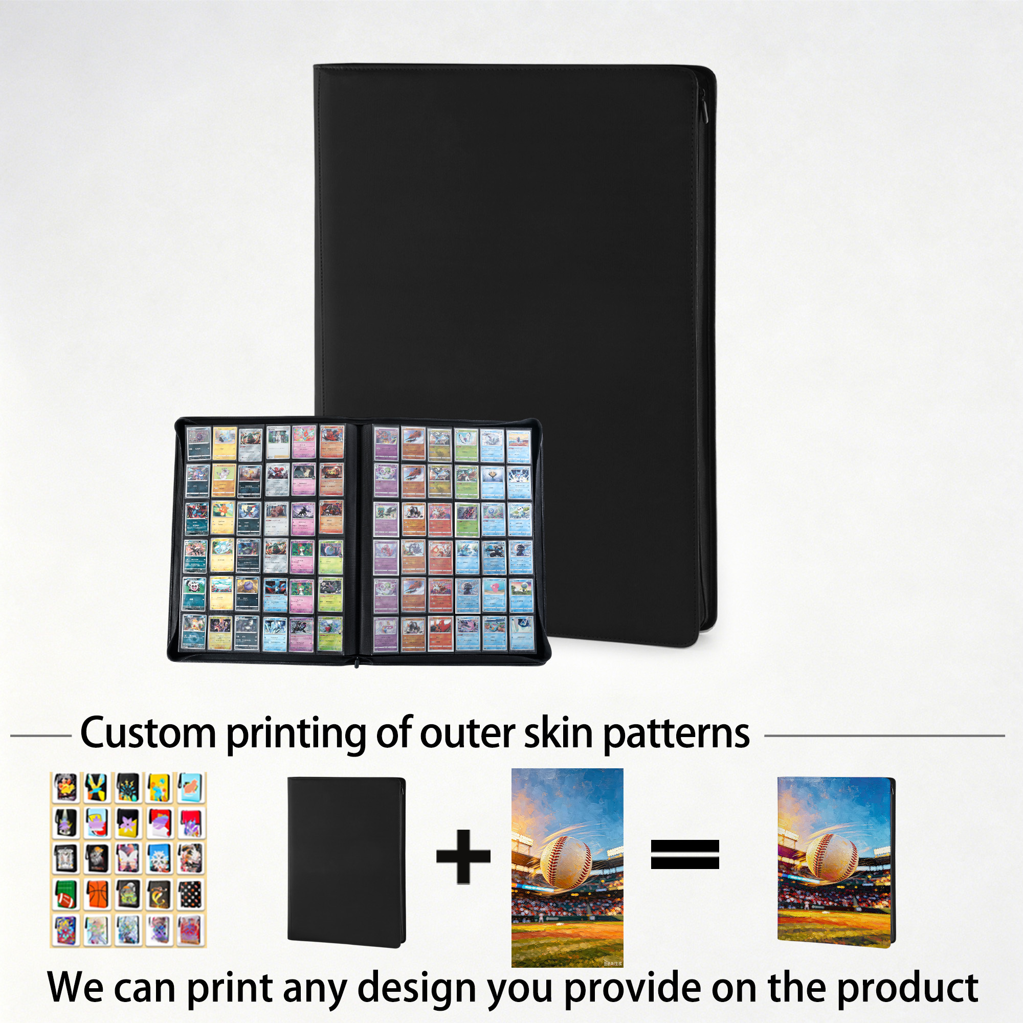 KC-36G3600-01 JUZI 3600 Pocket 6*6 Standard Card Binder