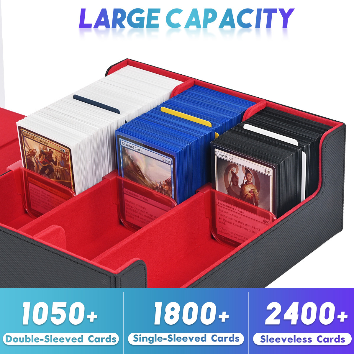 KH-L-01 JUZI 1800 Large Capacity Card Storage Box