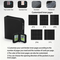 KC-1G40-Z01 JUZI 40 Pocket 1*1 Standard Card Binder