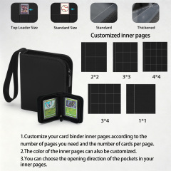 KC-1G40-Z02 JUZI 40 Pocket 1*1 Standard Card Binder