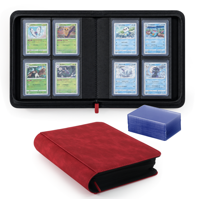 KC-4G144T-02 JUZI 144 Pocket 2*2 Top Loader Binder