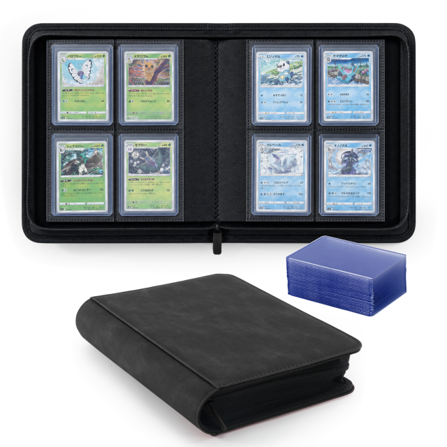 KC-4G144T-02 JUZI 144 Pocket 2*2 Top Loader Binder