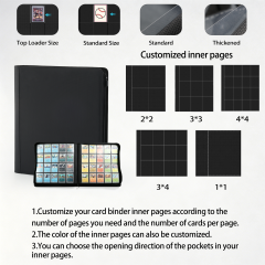 KC-20G1280-01 JUZI 1280 Pocket 4*5 Standard Card Binder
