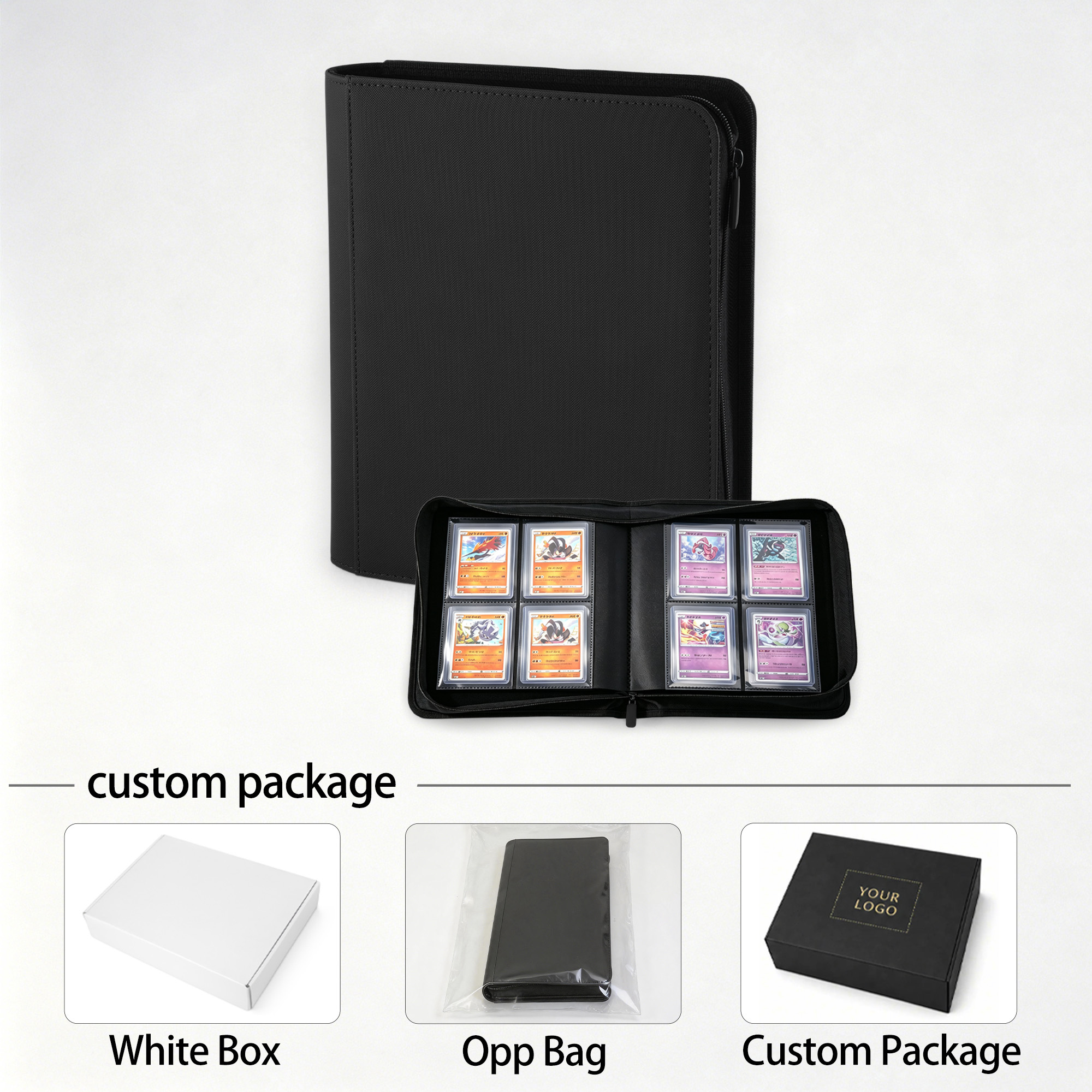 KC-4G144T-01 JUZI 144 Pocket Top Loader Binder
