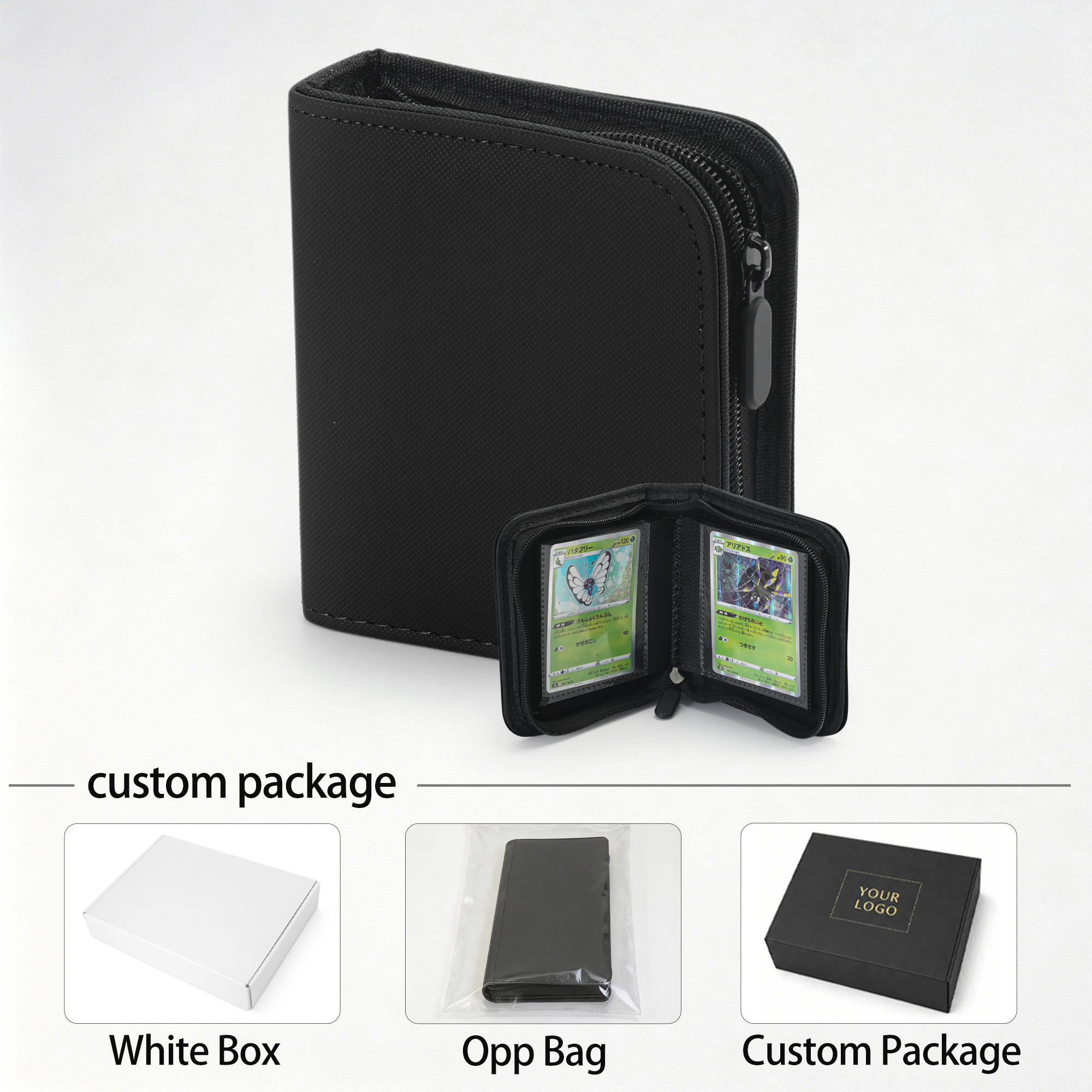 KC-1G40-Z01 JUZI 40 Pocket 1*1 Standard Card Binder