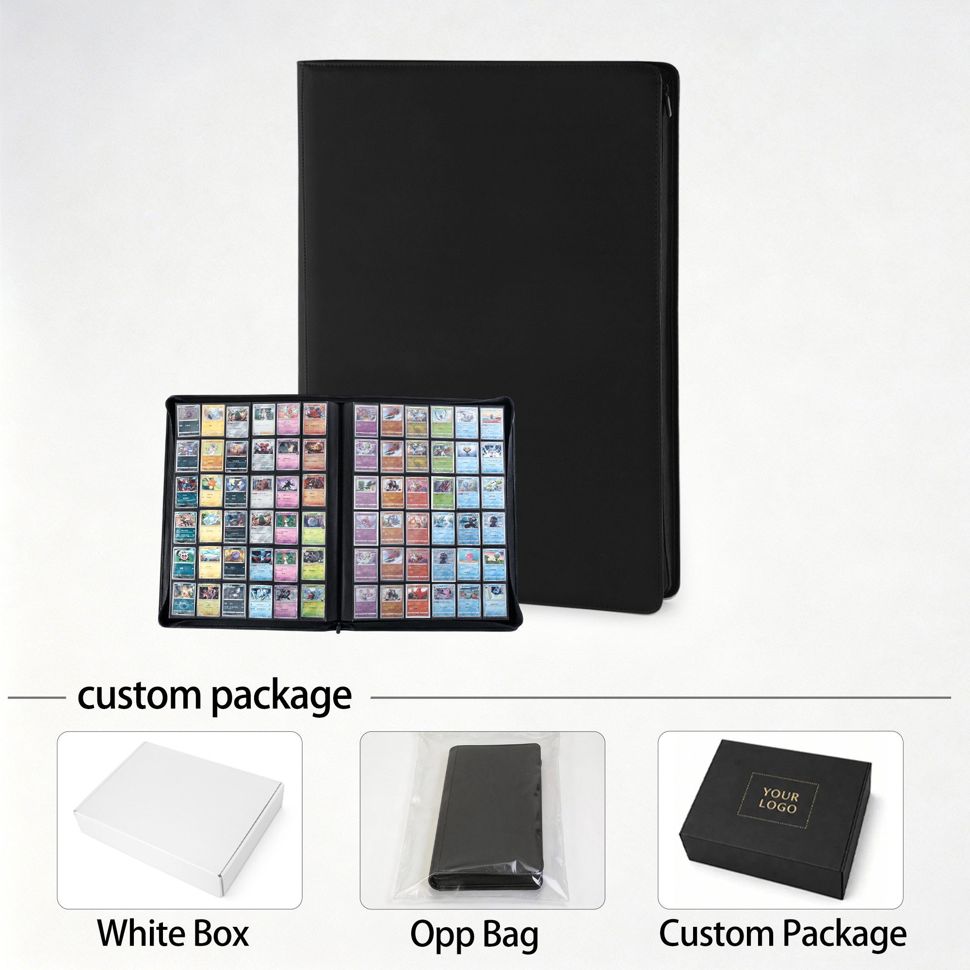 KC-36G3600-01 JUZI 3600 Pocket 6*6 Standard Card Binder