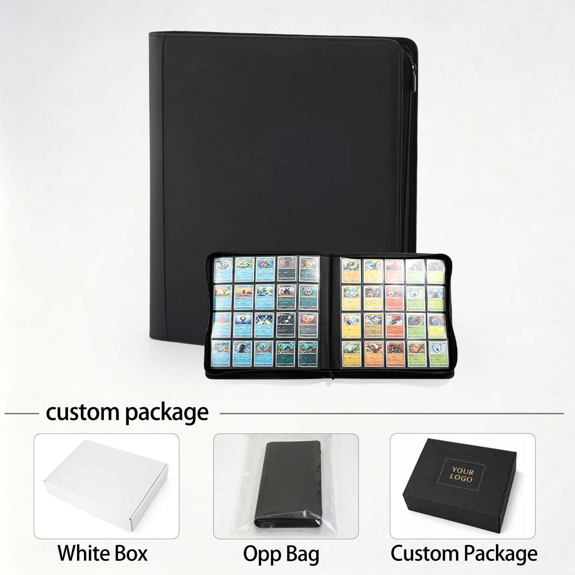 KC-20G1280-01 JUZI 1280 Pocket 4*5 Standard Card Binder